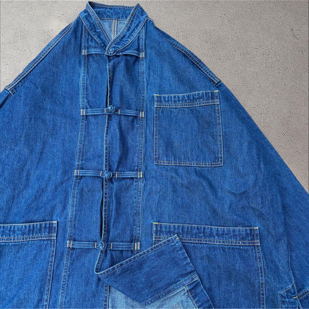ジャケット・アウター FreshService DENIM KUNG-FU COVERALL