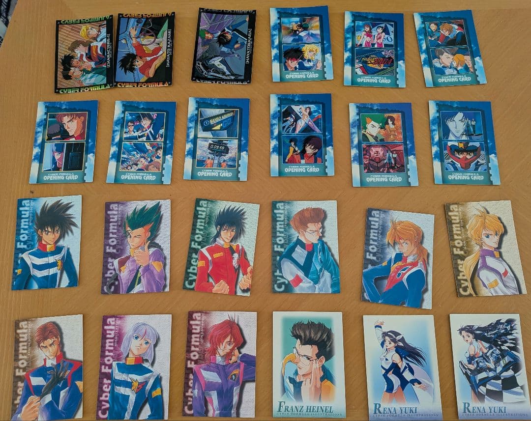 新世紀サイバーフォーミュラトレーディングカード１１６枚＋非売品カード１枚