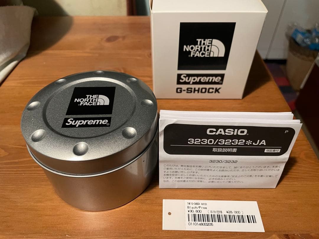 時計 Supreme The North Face G-SHOCK Watch