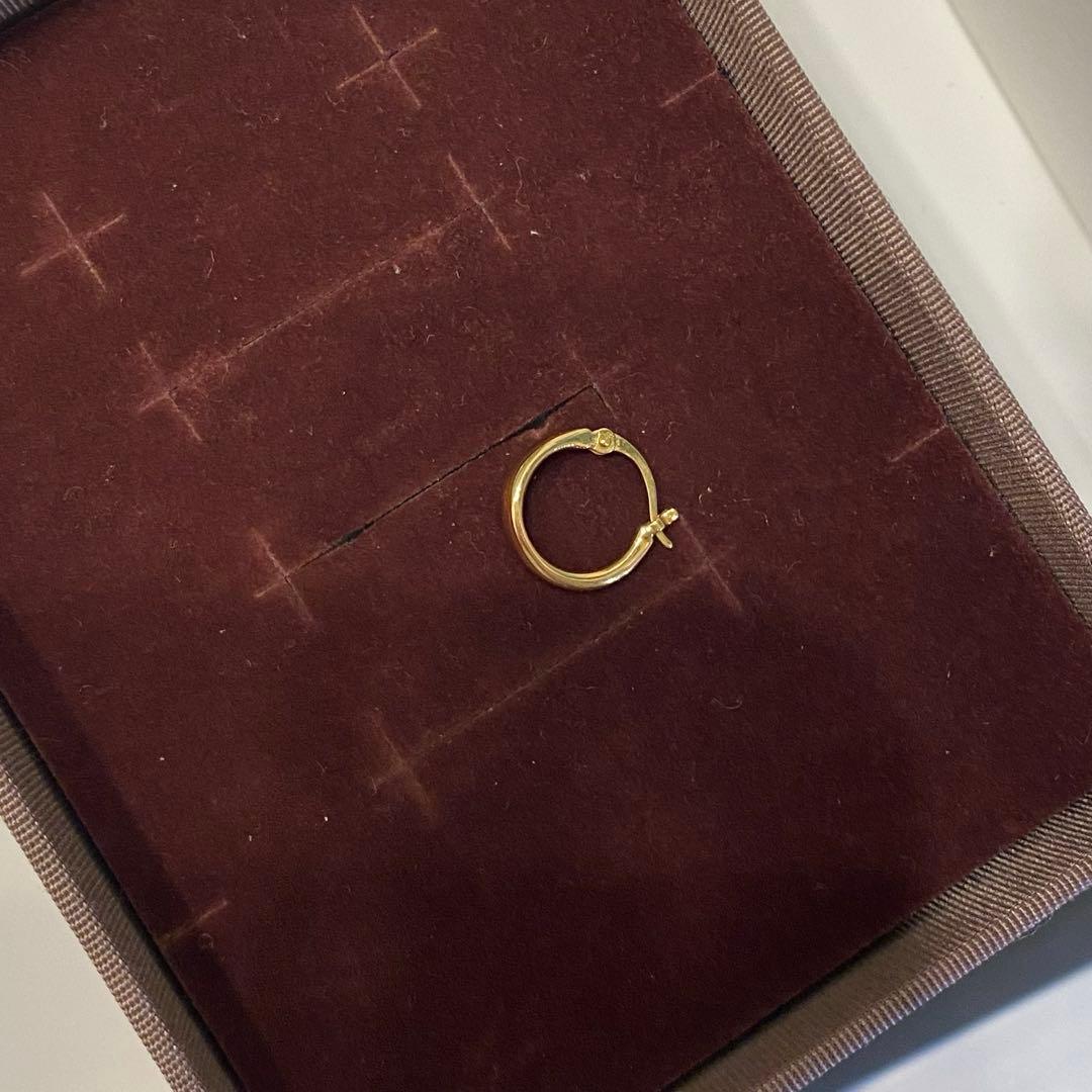 ete K10YG フープピアス 片耳用