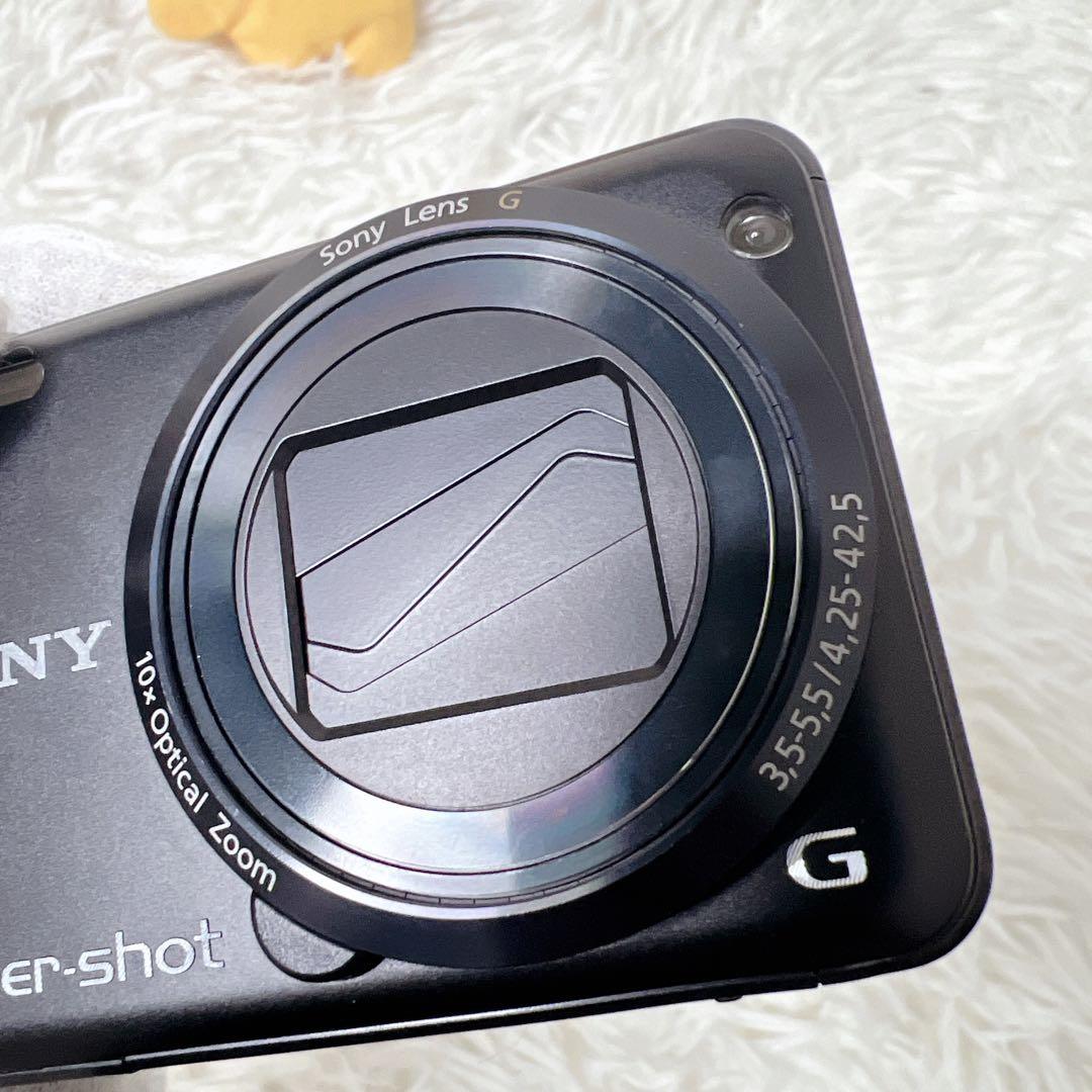 動作確認済✨　SONY Cyber-shot DSC-H55 ブラック 付属品