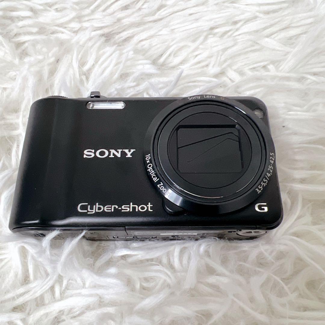 動作確認済✨　SONY Cyber-shot DSC-H55 ブラック 付属品