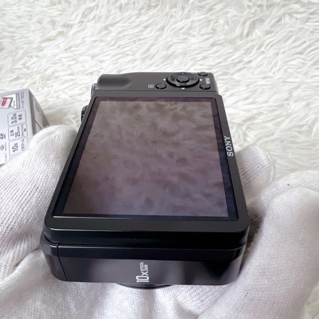 動作確認済✨　SONY Cyber-shot DSC-H55 ブラック 付属品
