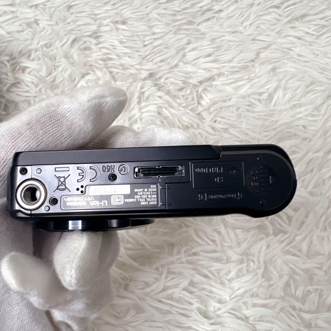 動作確認済✨　SONY Cyber-shot DSC-H55 ブラック 付属品