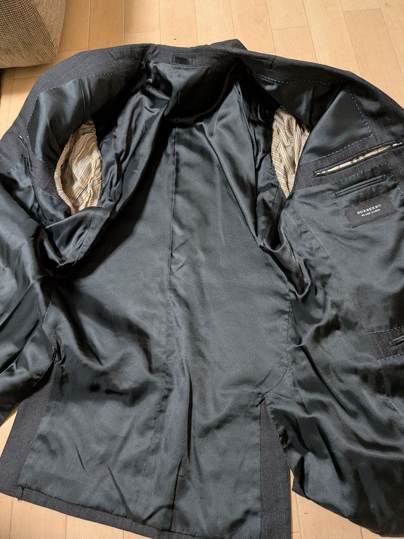 バーバリーブラックレーベル　スーツ42L