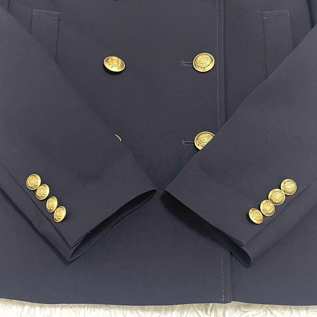 美品✨ダーマコレクション ダブルジャケット 金ボタン 紺ブレ テーラード