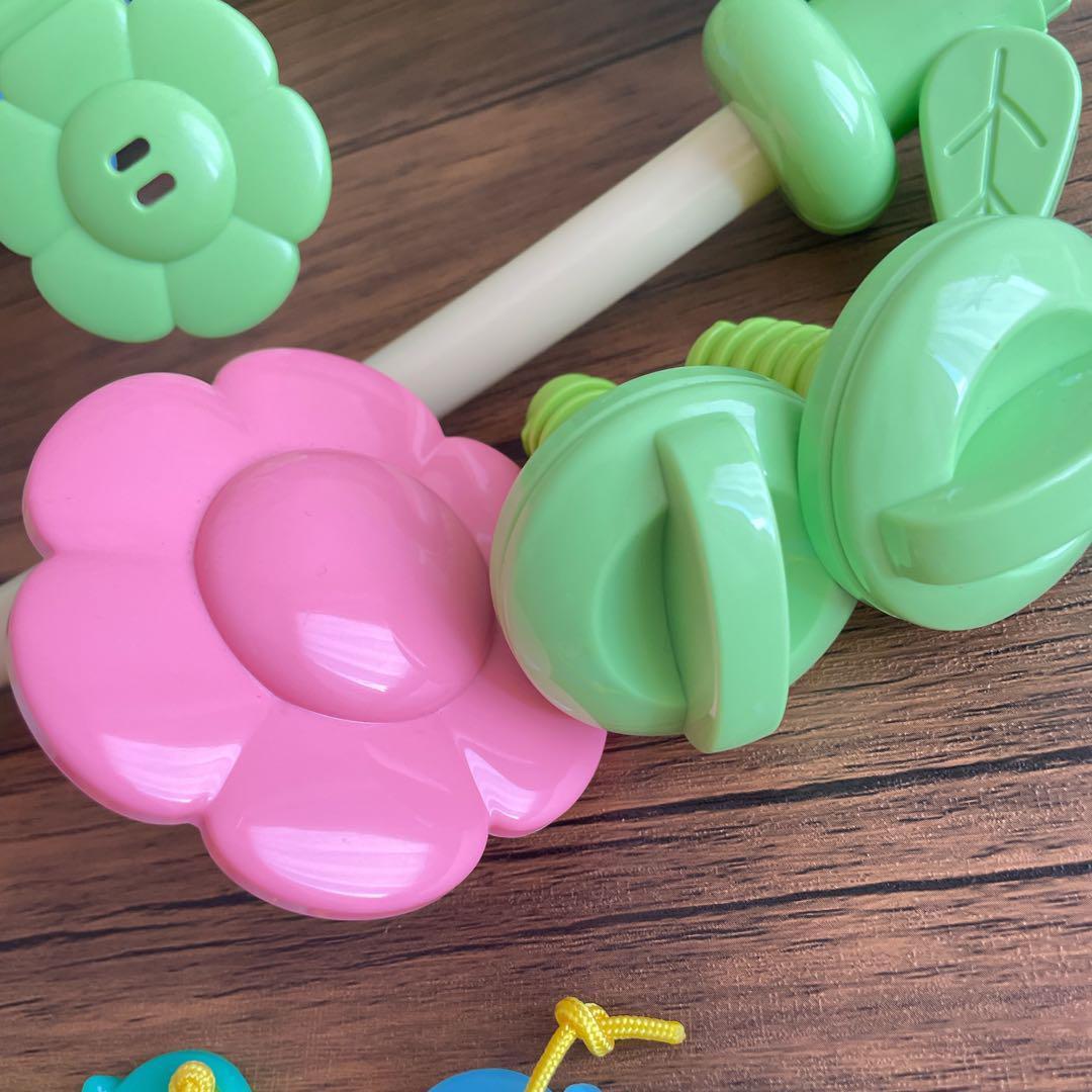 【ほぼ未使用】ベビージム プーメリー 6WAYジムにへんしんメリー プーさん