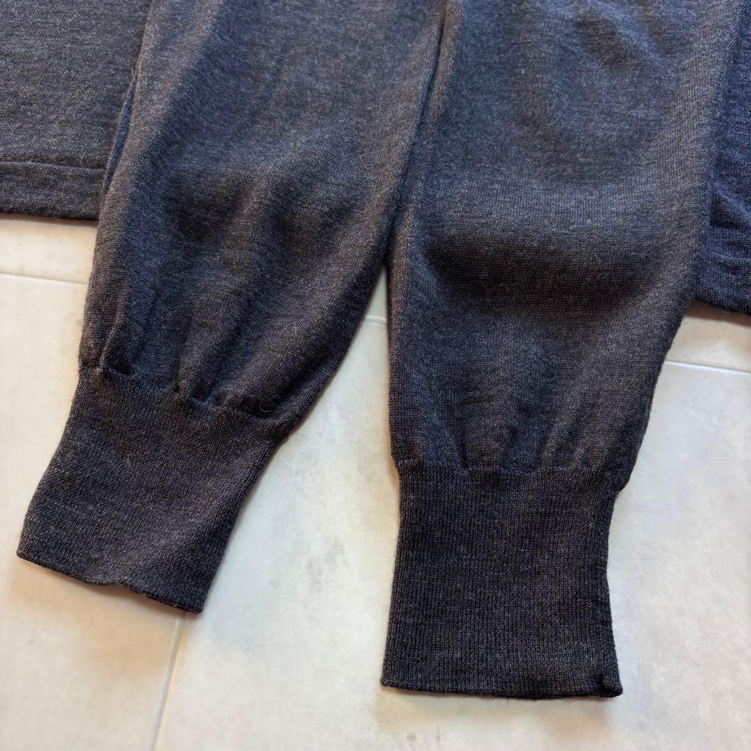 【極美品】LE エルイー ウールモックネックニット レショップ 3 チャコール