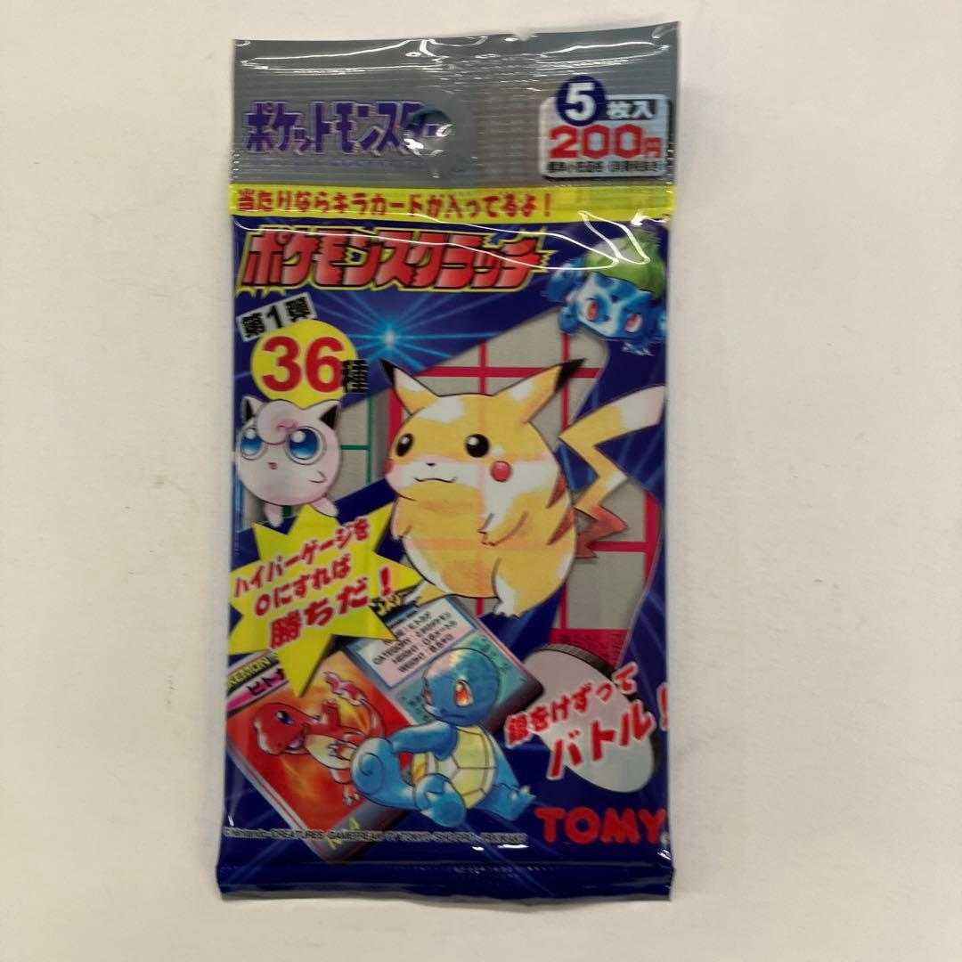 未開封　ポケモンスクラッチ　第1弾1パック