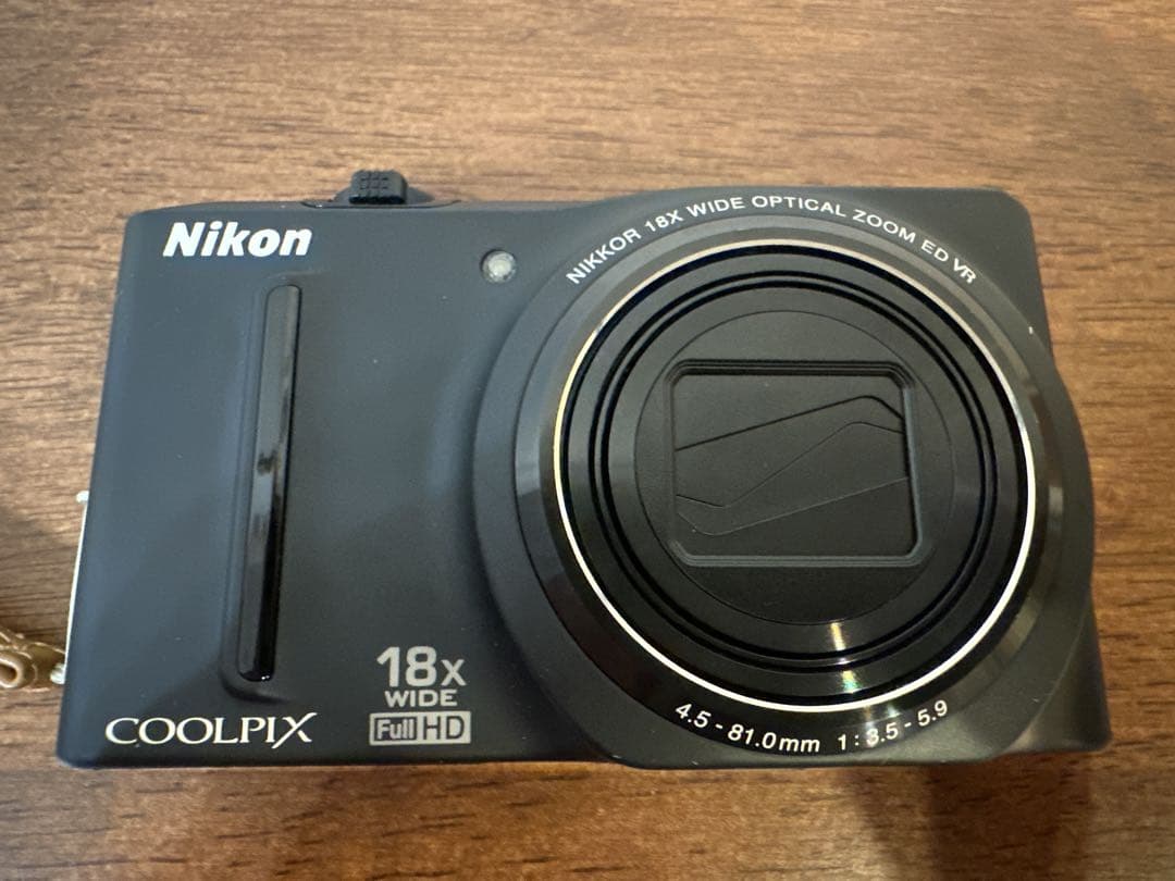 【美品】Nikon COOLPIX S9100 ブラック