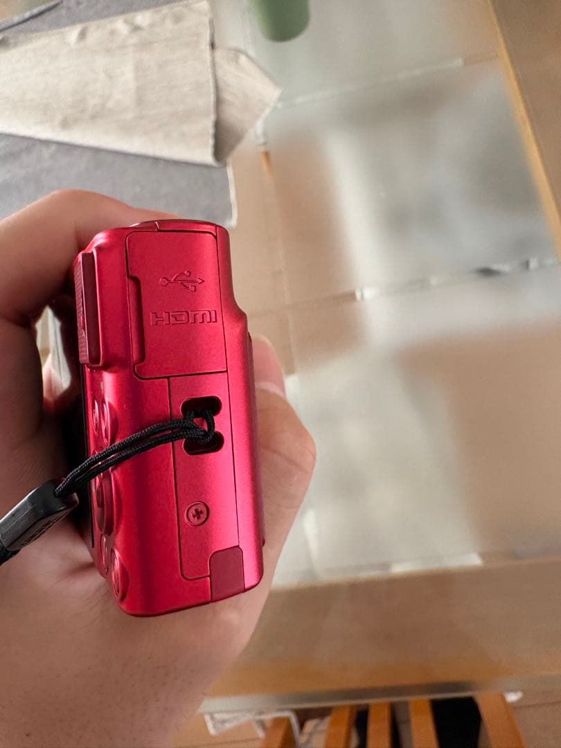 Canon コンパクトデジタルカメラ 赤