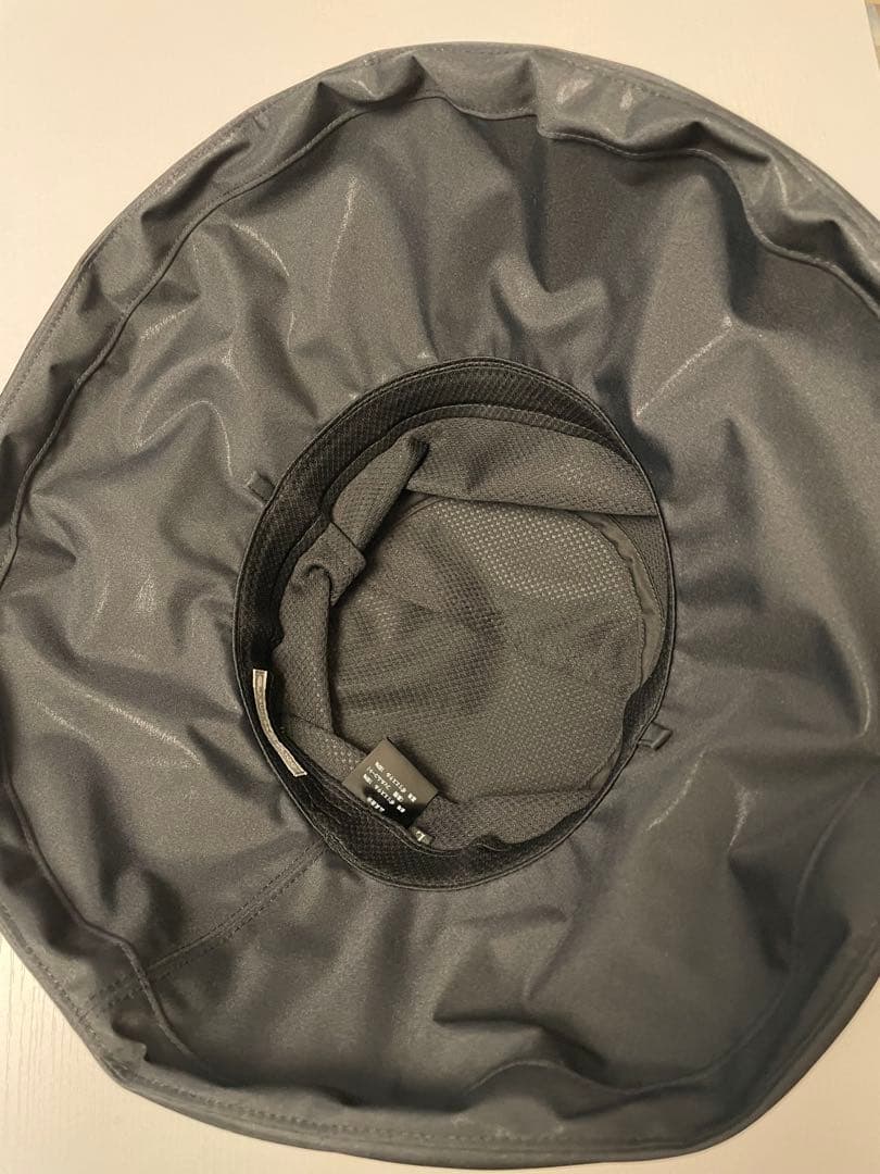 サンバリア100 トラベルハット 黒/サイズL