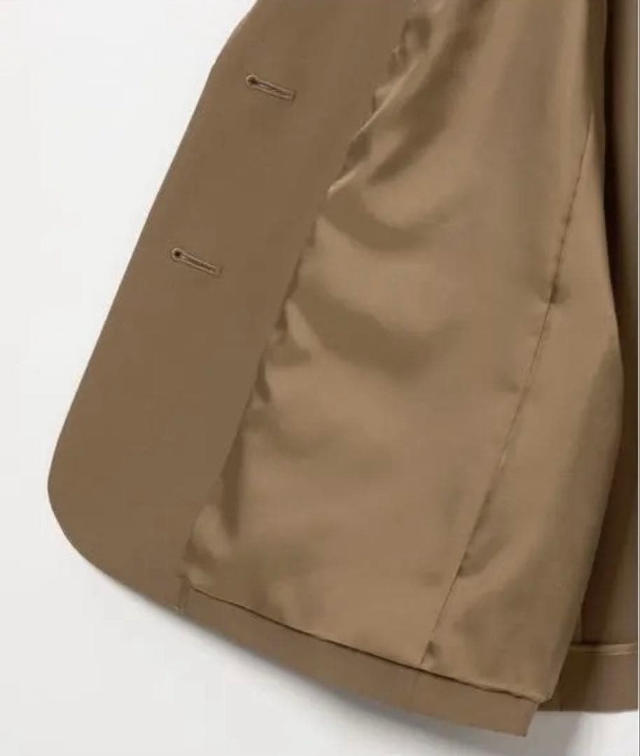 値下げ【新品】EMMEL REFINES 2ボタンテーラードジャケット ブラウン