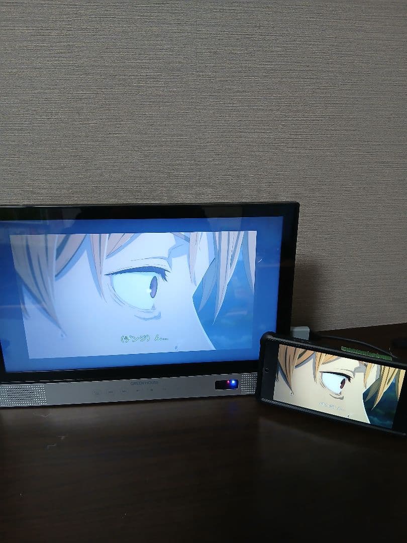 本日限定値下げグリーンハウス１４インチブルーレイプレイヤー美品