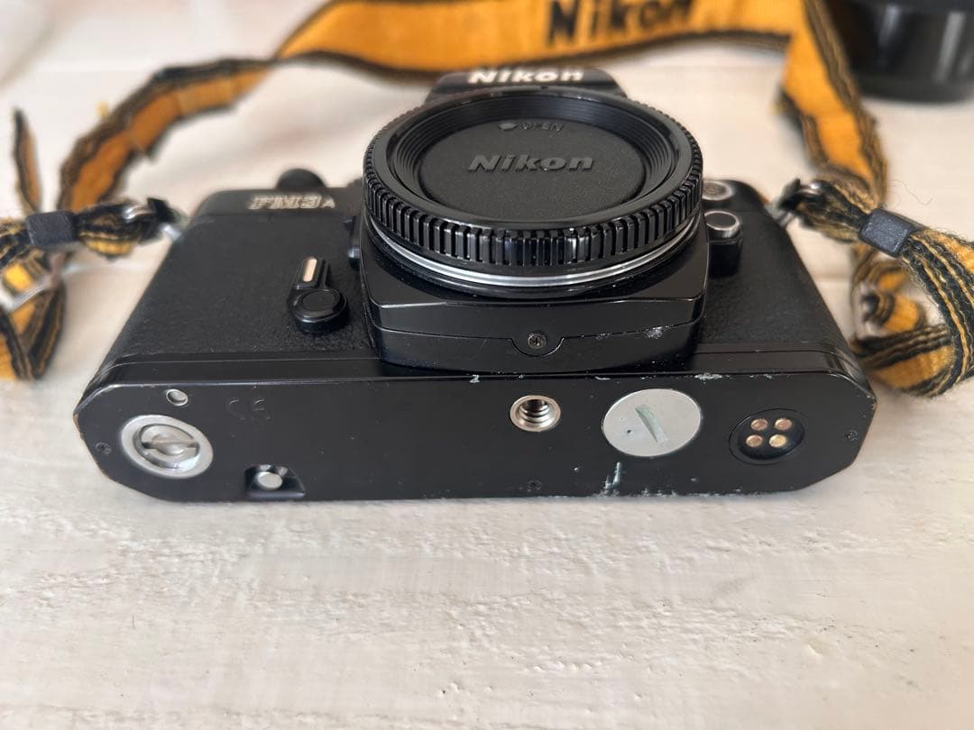Nikon FM3a ブラック本体, 35mm f2, 80-200f4 レンズ