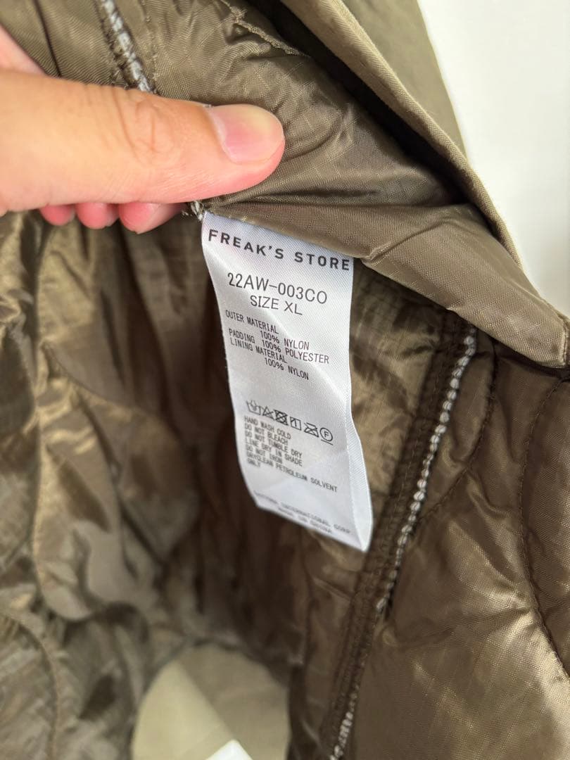 FREAK'S STORE モッズコート XL オリーブ