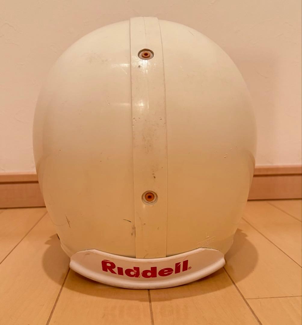 Riddell アメリカンフットボールヘルメット ホワイト　Lサイズ