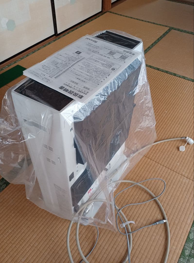 2024年製Rinnai ガスファンヒーターWiz　空気清浄器付（都市ガス用）