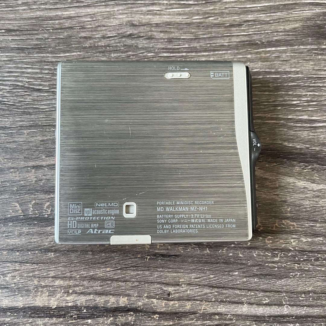 SONY MD WALKMAN MZ-NH1 ポータブルMDプレーヤー