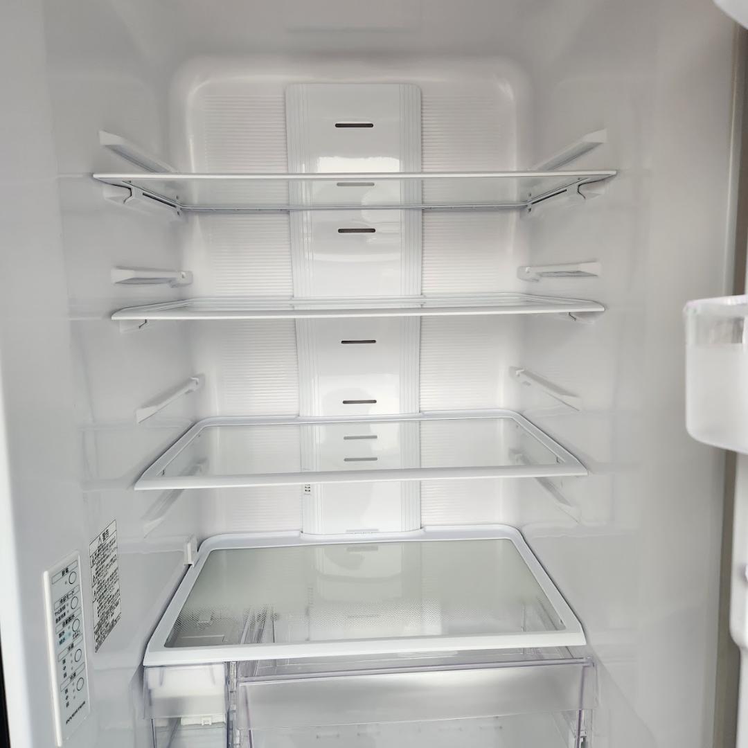 【美品】日立 冷蔵庫 R-V38TV(N) ライトゴールド 375L 3ドア