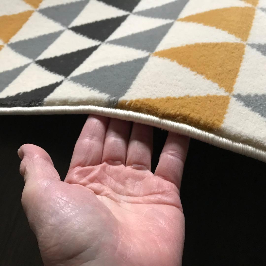 ラグ ラグマット 160x230cm カーペット ウィルトン織 トライアングル