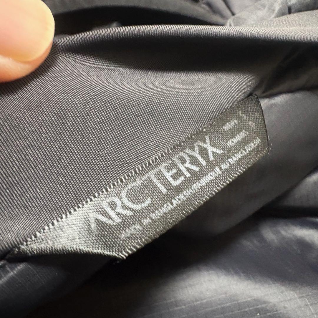 アークテリクス Atom AR Hoody アトム フーディ 黒