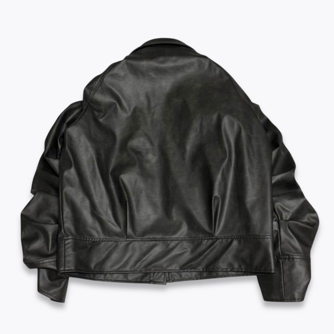 【完売品】Create Clair eco-leather jacket