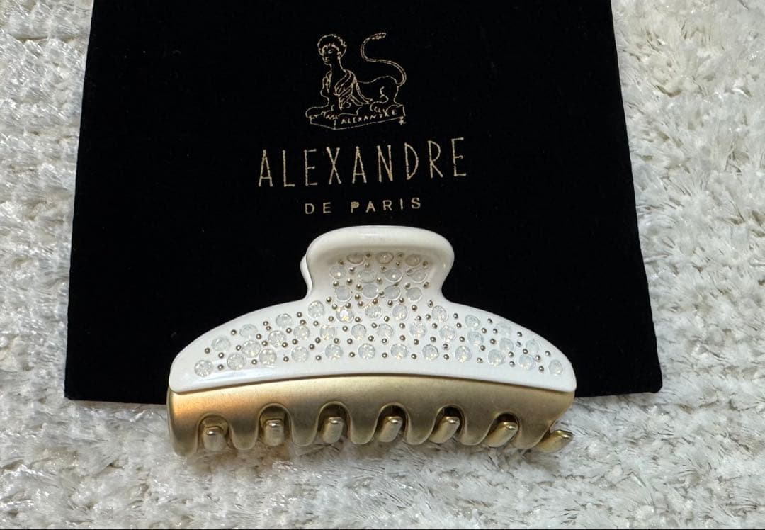 ALEXANDRE DE PARIS M クリップ　スワロフスキー　バレッタ