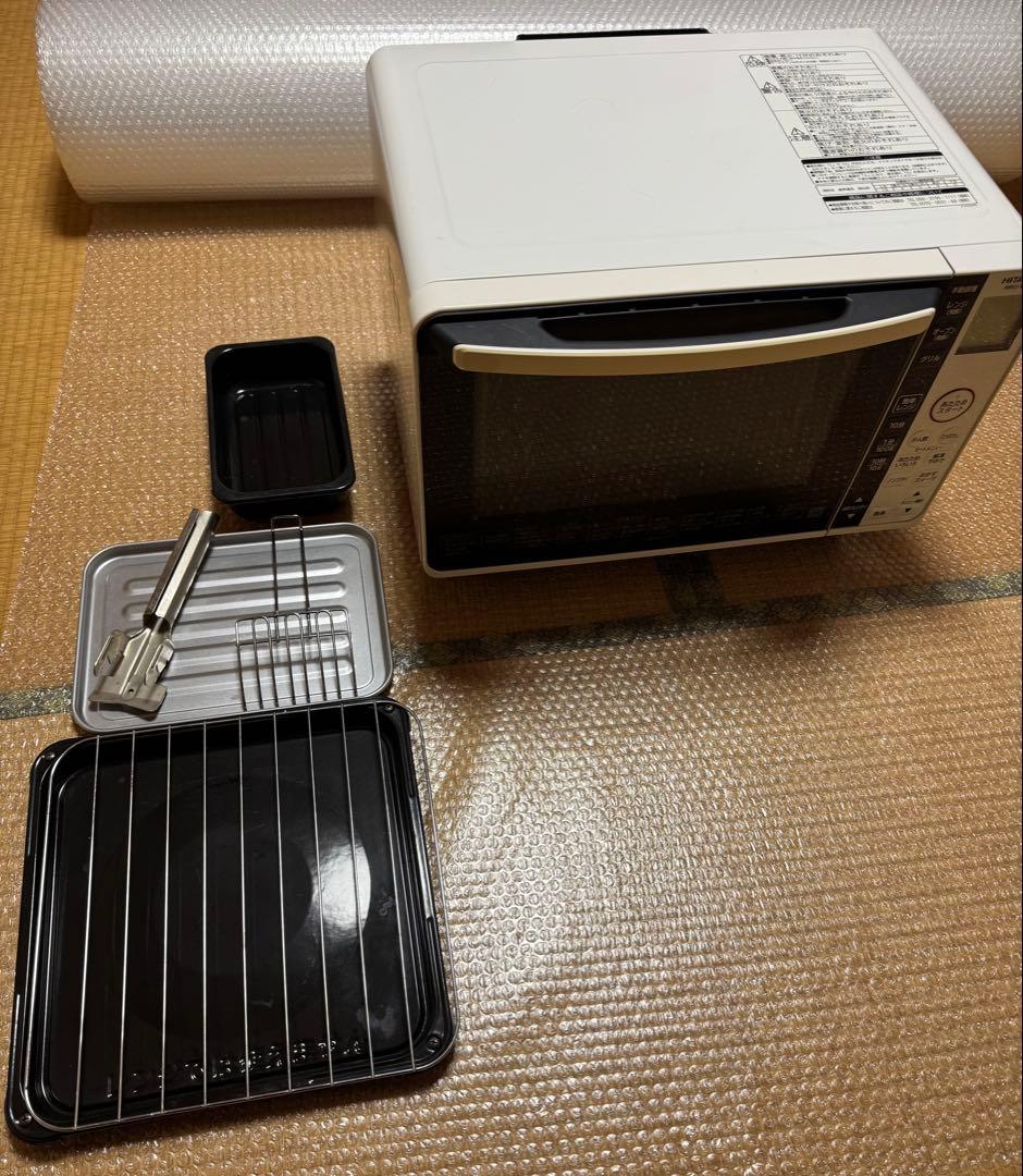 HITACHI オーブンレンジ　HITACHI MRO-VF6ホワイト