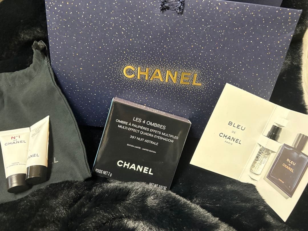 bros シャネル レキャトルオンブル397 ニュイアストラル