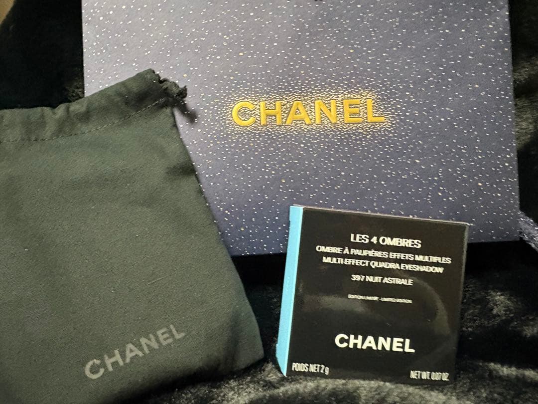 bros シャネル レキャトルオンブル397 ニュイアストラル