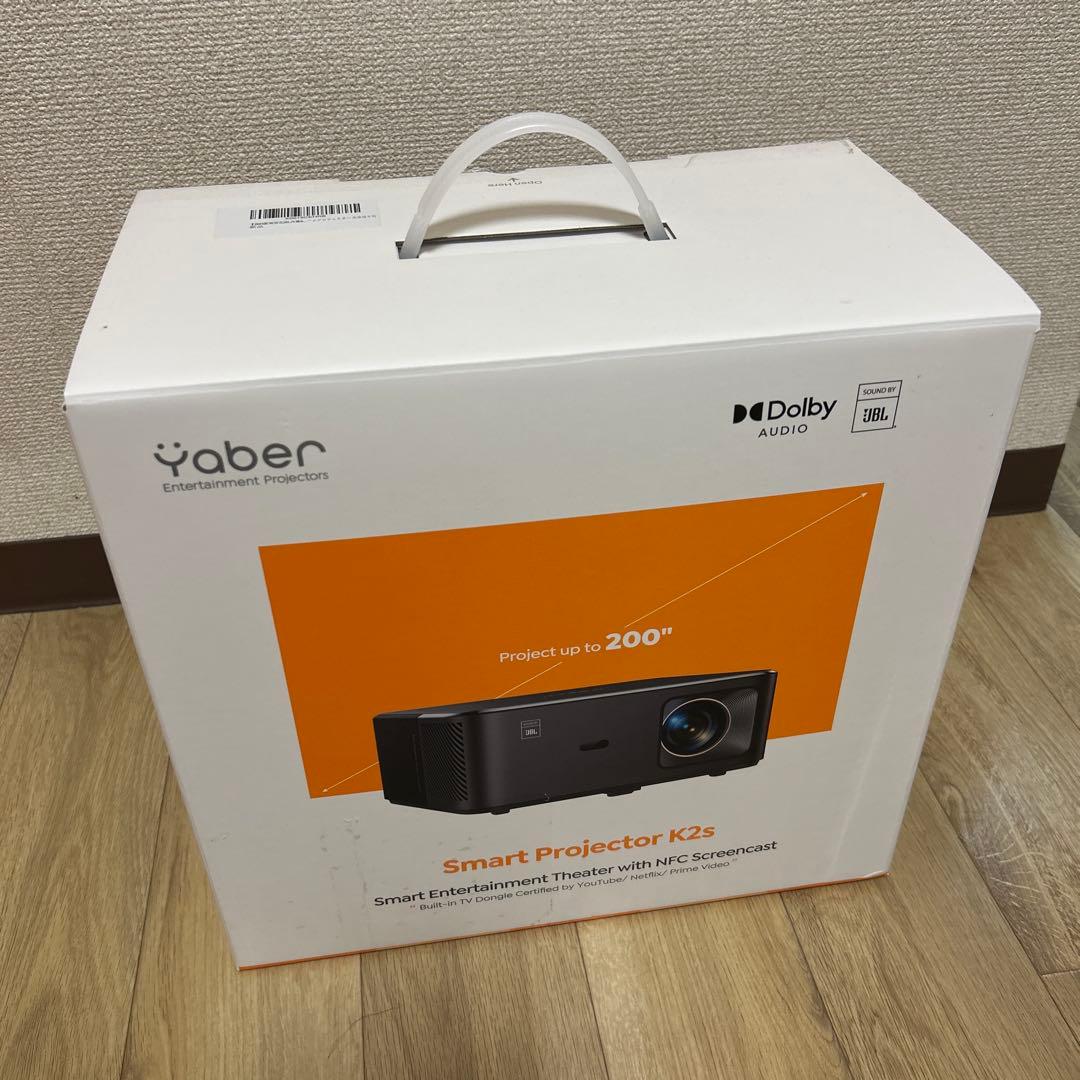 【JBLスピーカー＆Google TV搭載】Yaber K2s プロジェクター