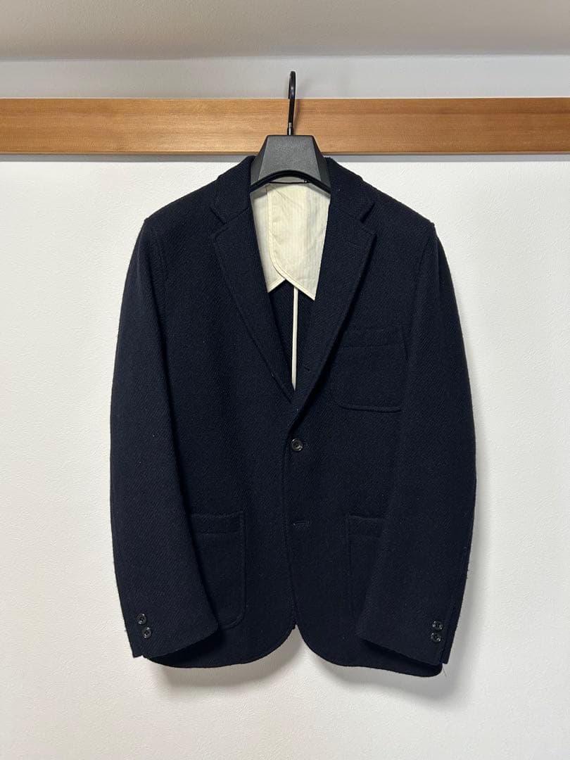 ビームスプラス／ハリスツイード テーラードジャケット