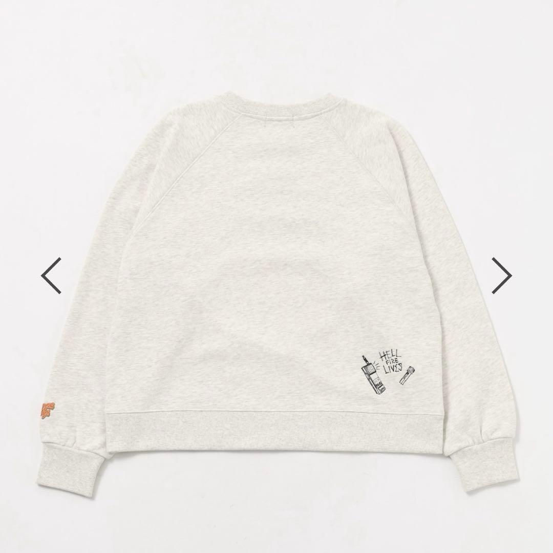 ニコアンド　ストレンジャーシングス　L スウェットプルオーバー