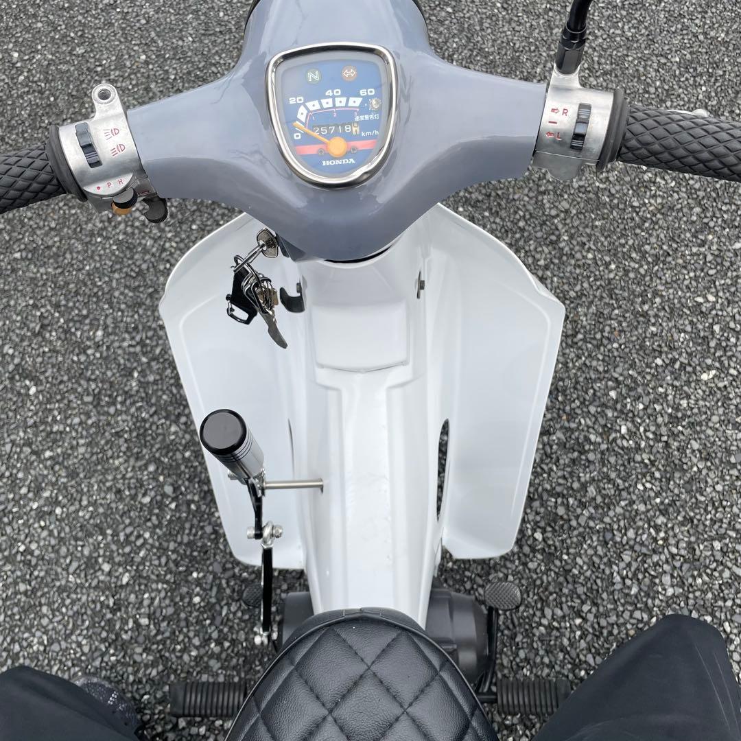 スーパーカブ用リンク式ハンドシフト（ジョッキーシフト）キット