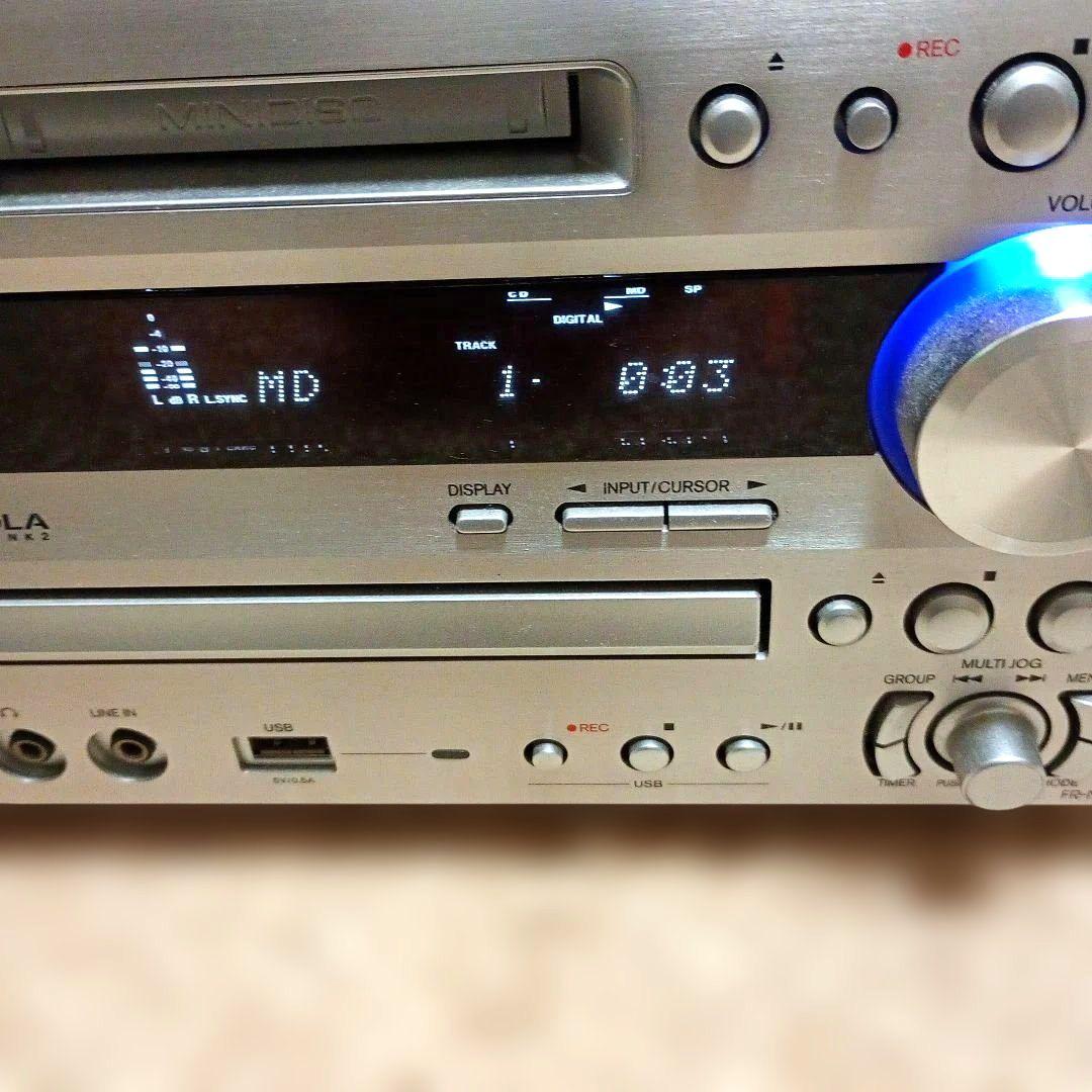 【訳あり】ONKYO CD/MDチューナーアンプ FR-N7XX