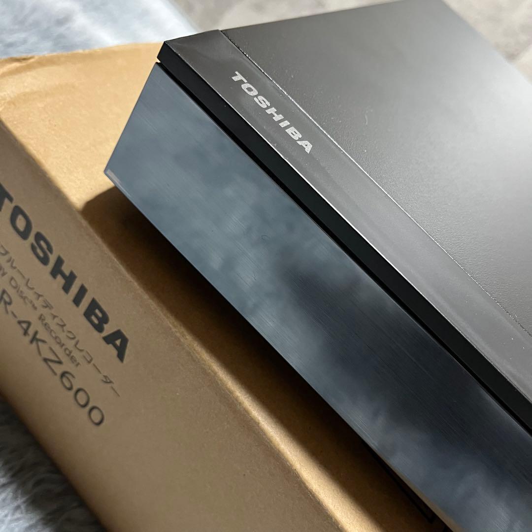 25年製　東芝　REGZA 4K 6TB DBR-4KZ600
