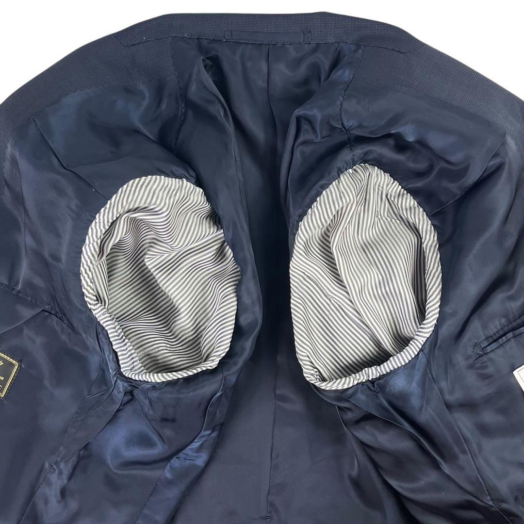 極美品 希少XL相当 トゥモローランド NIKKE スーツ セットアップ 濃紺