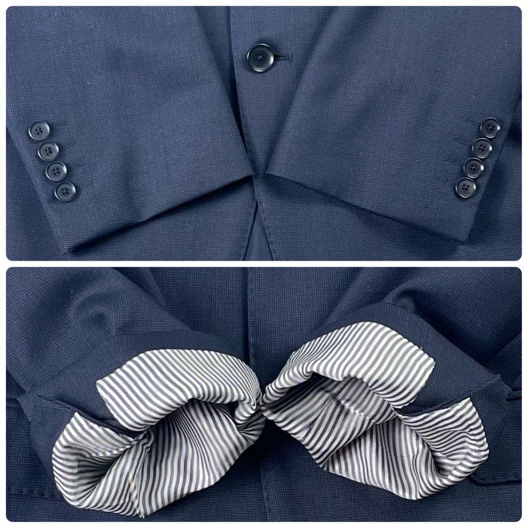 極美品 希少XL相当 トゥモローランド NIKKE スーツ セットアップ 濃紺