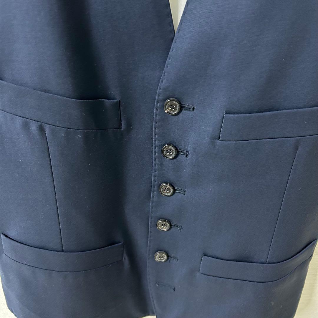 極美品　DSQUARED2 ベスト　スーツ　ジレ　裏地ロゴ　イタリア製