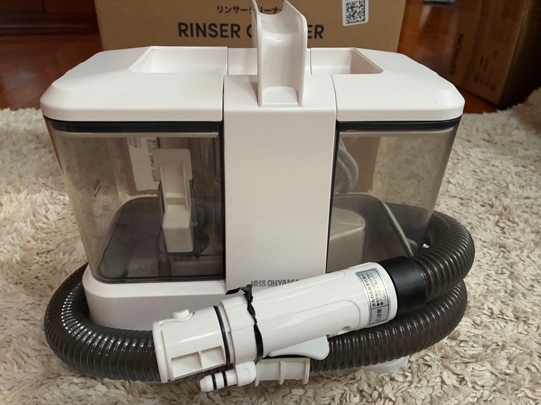（美品）アイリスオーヤマ リンサークリーナー【2024年モデル】（1回のみ使用）