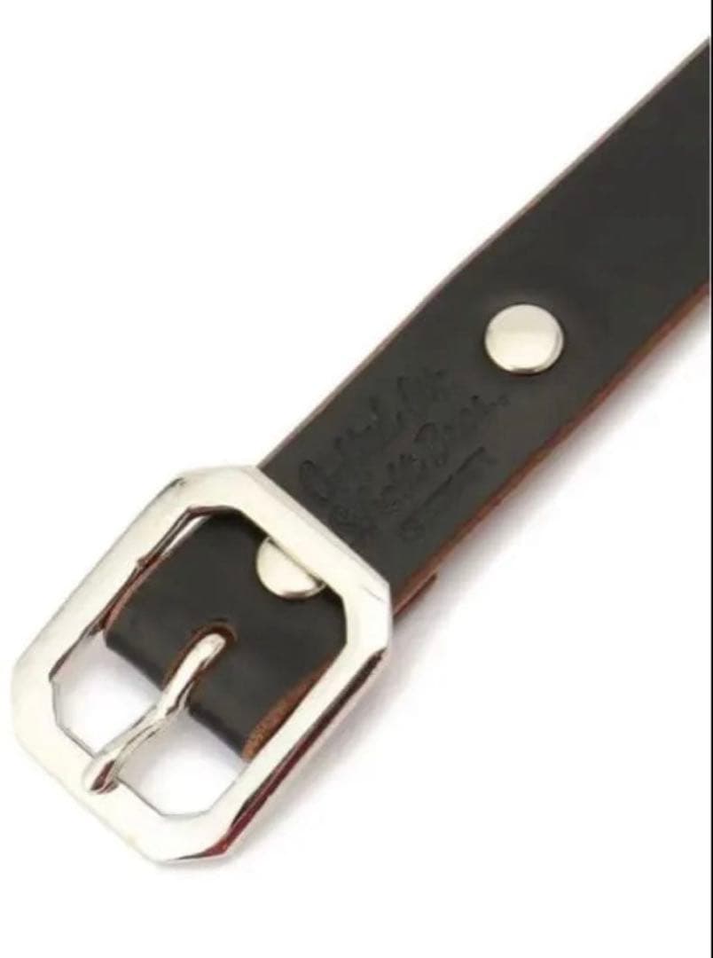 Schottブラックレザーベルト