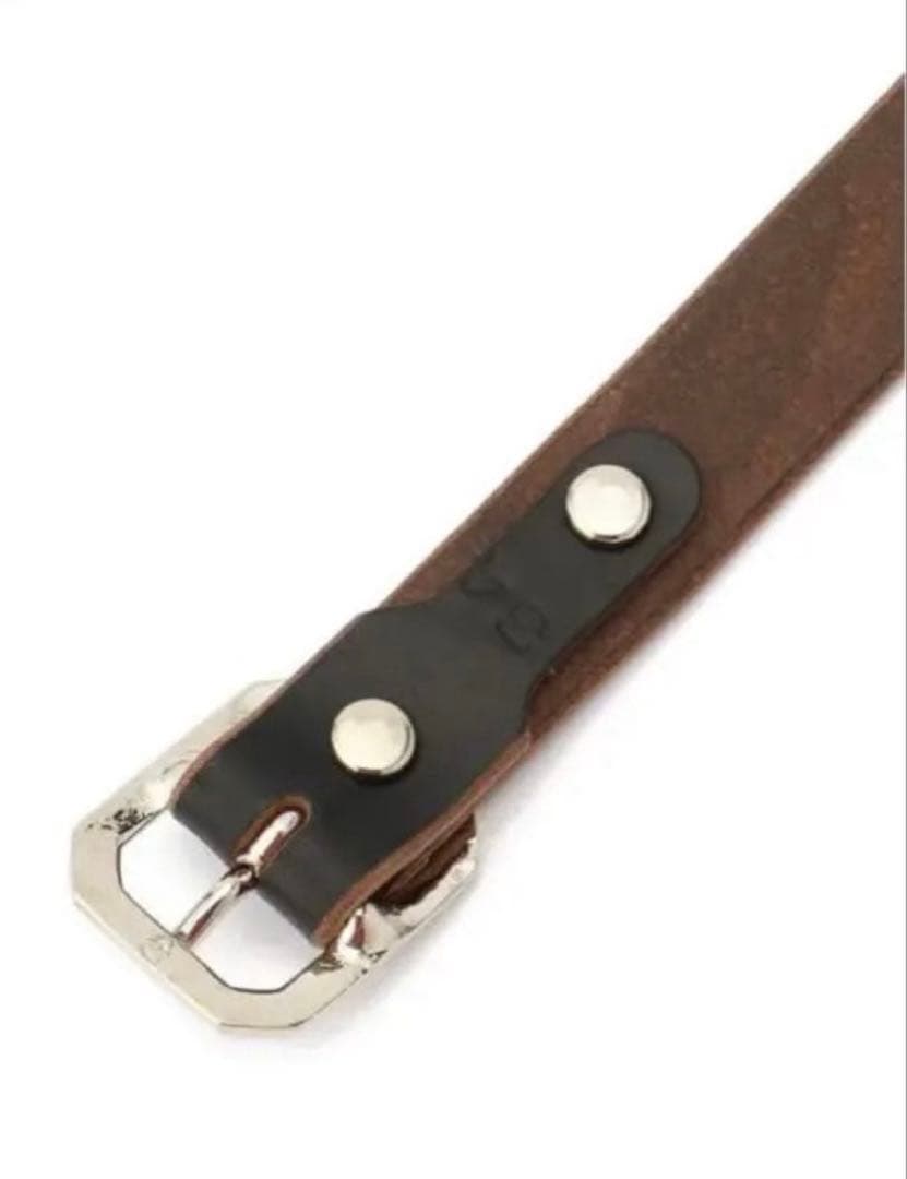 Schottブラックレザーベルト