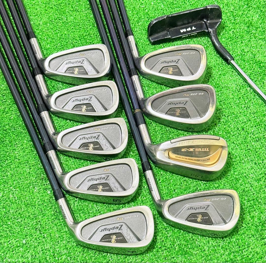 ミズノ 統一 初心者 メンズ ゴルフクラブセット フルセット 一式 ゴルフセット