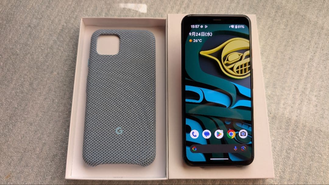 Google pixel 4 simフリー 64gb Android 14