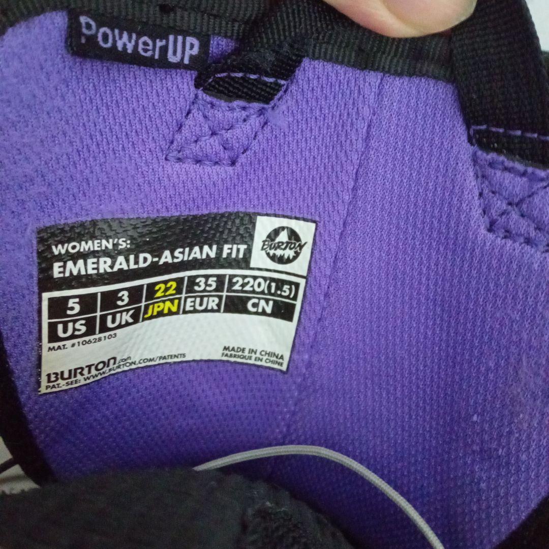 Burton Emerald-Asian Fit スノーボードブーツ 22