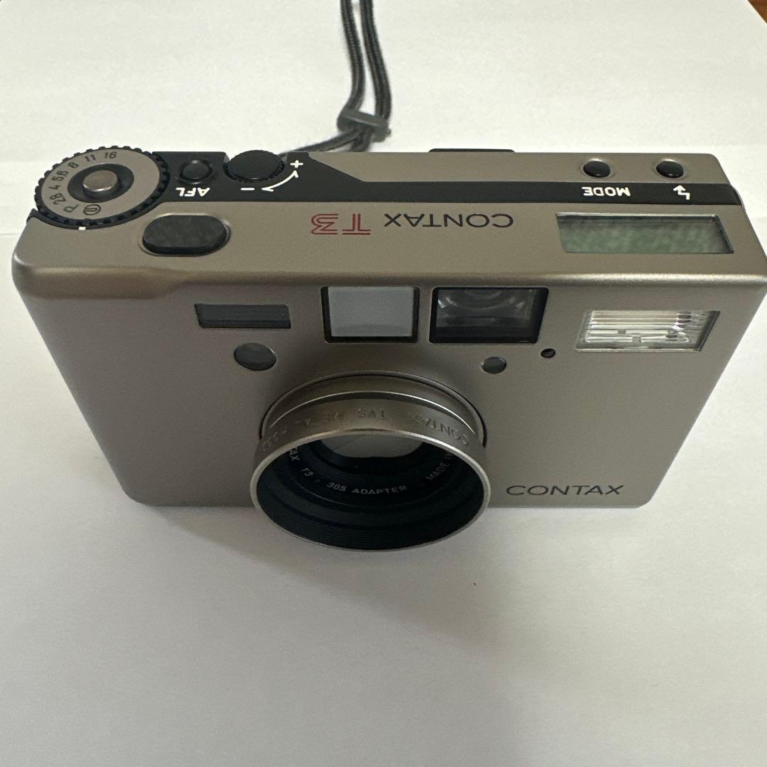 CONTAX T3本体、フード、ケース、本、カタログのセット一式
