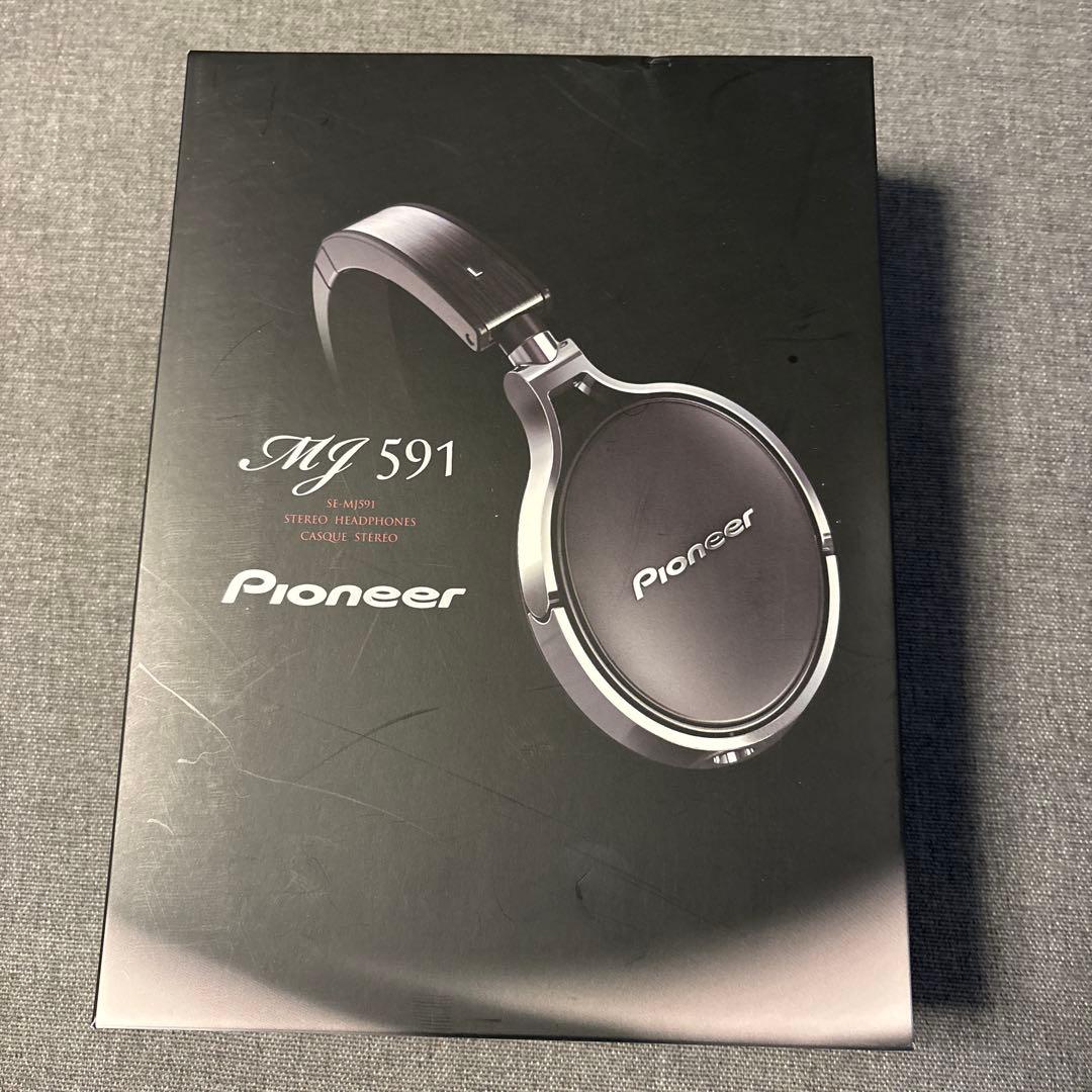 Pioneer SM-MJ 591 ステンレスヘッドホン