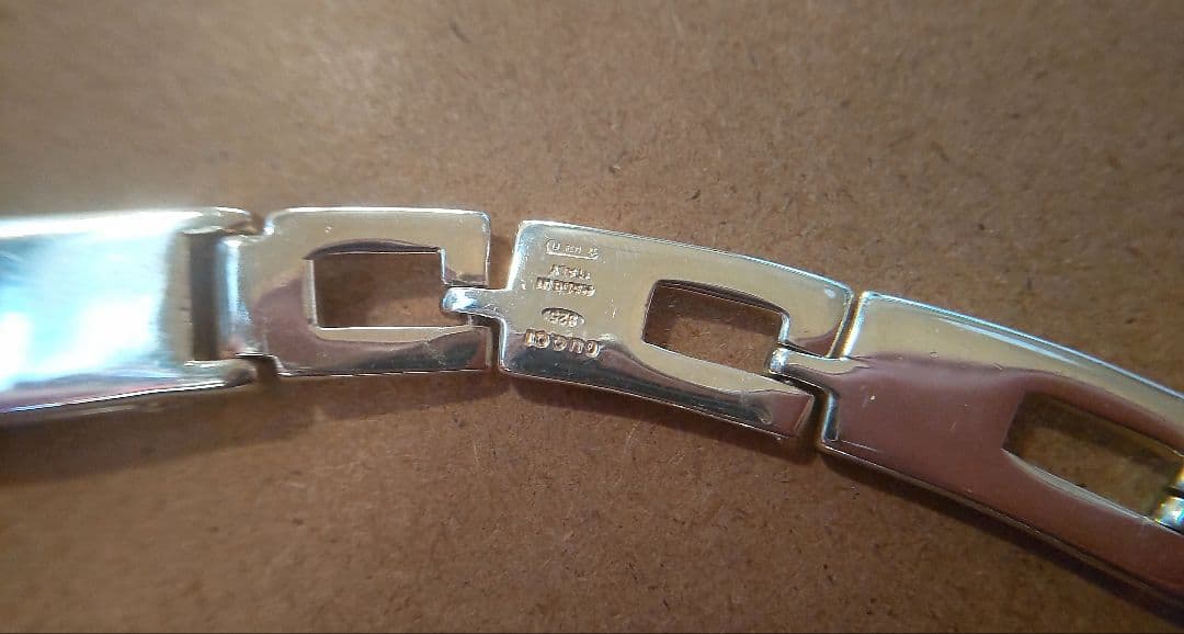 【廃盤】GUCCI グッチGロゴ ネックレス＆ブレスレット おそろいセット