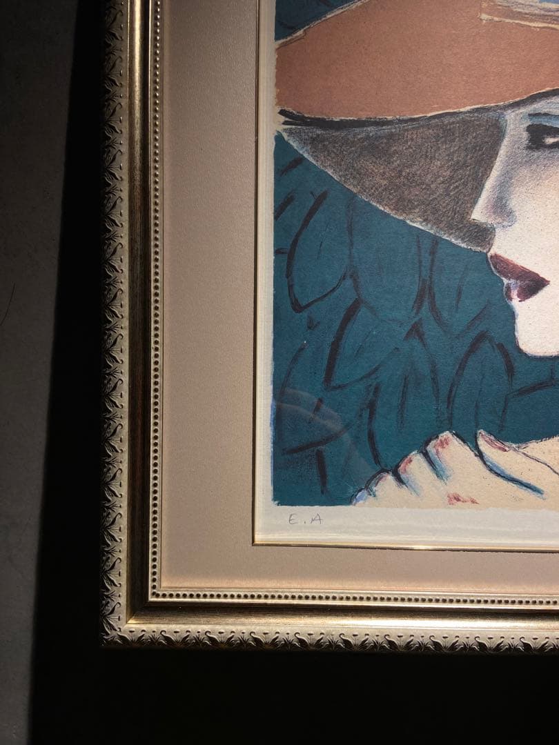 美品　Jean-Pierre Cassigneul lithograph EA